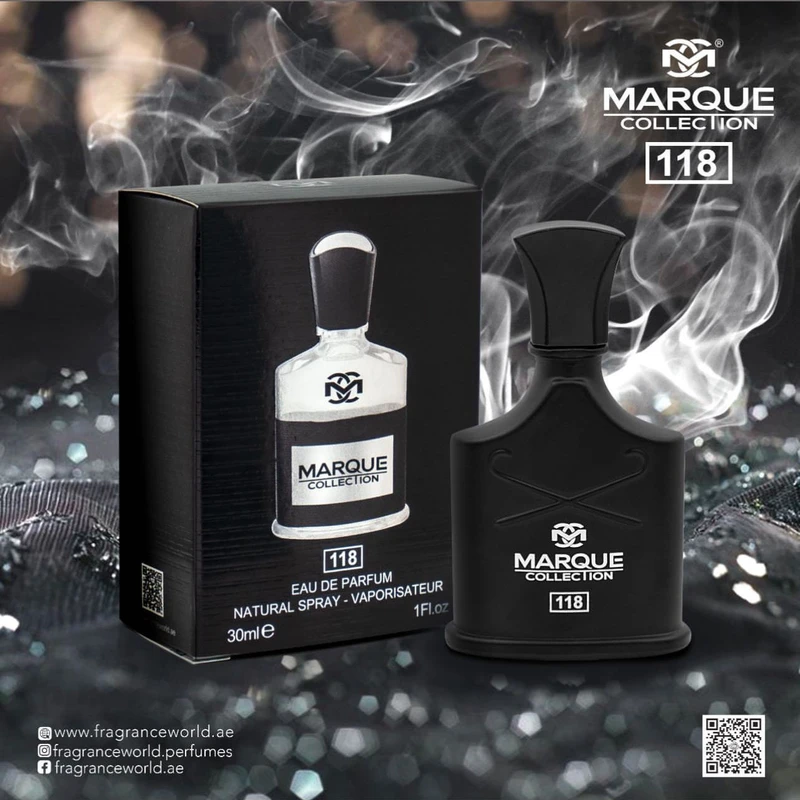عطر جیبی مردانه مارکویی کالکشن مدل Creed Aventus کد 118 حجم 30 میلی لیتر